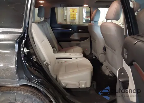 2014 Toyota Highlander Limited V6 z USA, uszkodzony, nr VIN 5TDDKRFH3ES037271